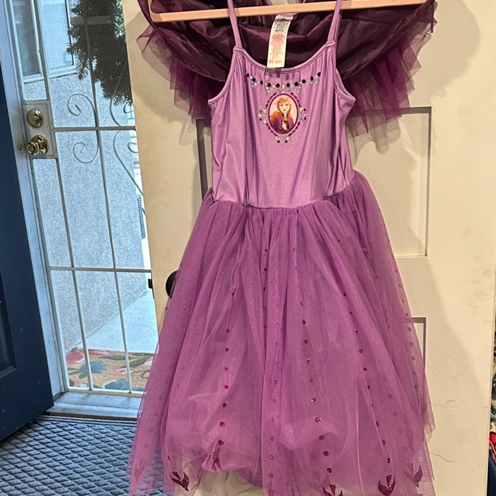 Disney Purple and Lavender Kids Costume Dress 9/10